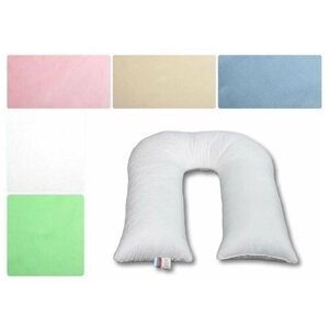 Наволочка на подушку для беременных " U280" сатин; арт: НС-U280-Розовая размер 280 х 35