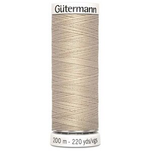 Нить для рукоделия Guetermann Sew-All, для всех материалов, 748277_722, бежевый, 200 м