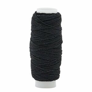 Нитка-резинка 0213-5010 (черный), 12 шт