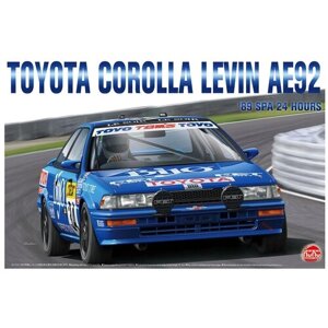 NuNu Сборная модель Автомобиль Toyota Corolla Levin AE92 89 SPA 24 Hours, 1/24