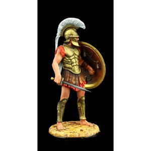 Оловянный солдатик SDS: Греческий Гоплит во Фракийском шлеме, V в. до н. э