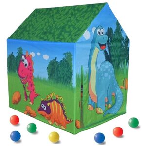 Палатка "Эра динозавров", в комплекте 50 шариков игровой домик IT106987