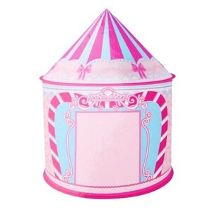 Палатка Наша игрушка Замок Принцессы 985-Q69, розовый/голубой