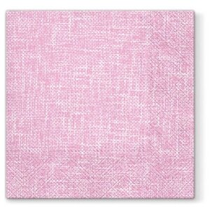 PAW Decor Collection SDL120404 Салфетка трехслойная для декупажа "Розовое полотно" 33 x 33 см