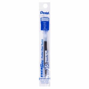 Pentel Стержень для ручек гелевых BLN75, BLN105, BLN435R1, BL625 d 0.5 мм LRN5-CX синие чернила