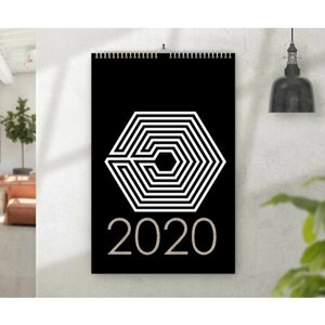 Перекидной календарь на 2020 год EXO №24, А3