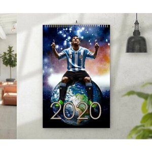 Перекидной календарь на 2020 год Лионель Месси, Lionel Messi №2, А4