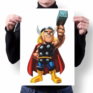 Плакат Mewni-Shop А4 Принт "Marvel Super Heroes, Марвел супергерои"46