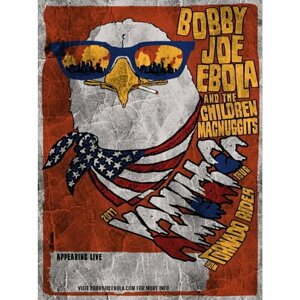 Плакат, постер на бумаге Bobby Joe Ebola and the Children MacNuggits/музыкальные/поп исполнитель/артист/поп-звезда/группа. Размер 30 х 42 см