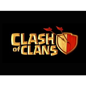 Плакат, постер на бумаге Clash of Clans/игровые/игра/компьютерные герои персонажи. Размер 60 х 84 см