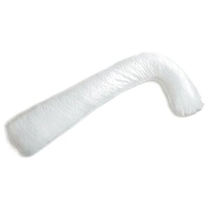 Подушка для беременных Body Pillow формы L без наволочки, с наполнителем "Холлофайбер", 150х75 см, L_holo