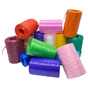 Полипропиленовая нить/пряжа для вязания мочалок/Полипропивые нитки для вязания мочалок