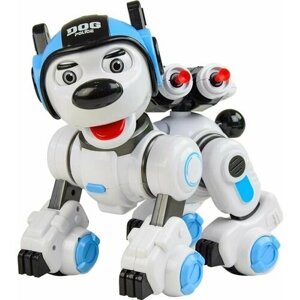 Роботы - собаки и кошки CRAZON Радиоуправляемая интеллектуальная собака-робот Crazon 1901 BLACK (ИК-управление) - CR-1901-BLACK
