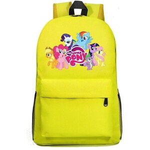 Рюкзак Маленькие пони (Little Pony) желтый №2