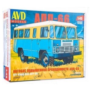 Сборная модель AVD MODELS Автобус повышенной проходимости АПП-66 (4019AVD) 1:43