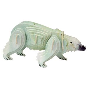 Сборная модель Чудо-Дерево Белый медведь (цветной) (MC023)
