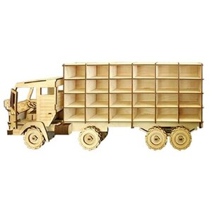 Сборная модель грузовик-полка для моделей (24 ячейки)