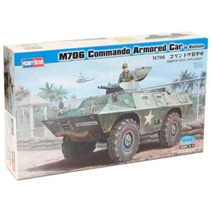Сборная модель HobbyBoss M706 Commando Armored Car in Vietnam (82418) 1:35