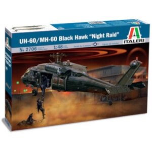 Сборная модель вертолет UH-60/MH-60 "NIGHT RAID"1:48)