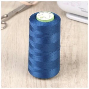 Швейные нитки Euron 40/2, 3100 м, цвет темно-синий №1289