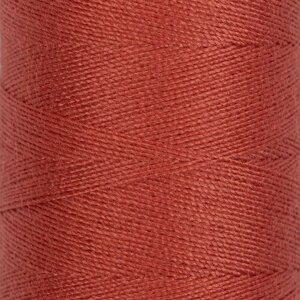 Швейные нитки Gamma 40/2, полиэстр, в намотке 365 м (400 ярдов) прочные,109 цвет светло-красный, 1 шт.