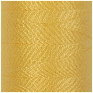Швейные нитки Gamma полиэстер, 400 я, 10 шт, 365 м,130, светло-желтый (40/2)