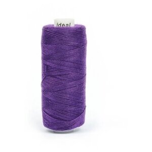 Швейные нитки IDEAL бытовые, 40/2, 366 м, 100% полиэстер, цвет 200, фиолетовый (40/2. IDEAL. 200)