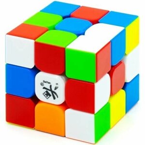 Скоростной магнитный Кубик Рубика DaYan 2 3x3х3 GuHong V3 M / Развивающая головоломка / Цветной пластик