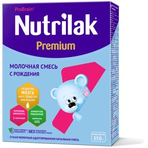 Смесь молочная сухая адаптированная для детей 0-6 мес. Premium 1 Nutrilak/Нутрилак 300г