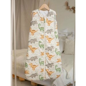 Спальный мешок для новорожденных Lemur Studio Брахиозавры 88 см