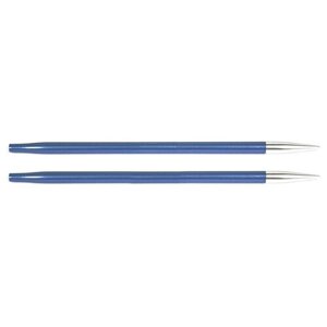 Спицы съемные "Zing" 4,5 мм для длины тросика 20 см, алюминий, иолит (фиолетовый), 2 шт в упаковке, KnitPro, 47524