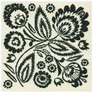Таинственный цветок Рисунок на канве 41/41 41х41 (34х34) Матренин Посад 1740