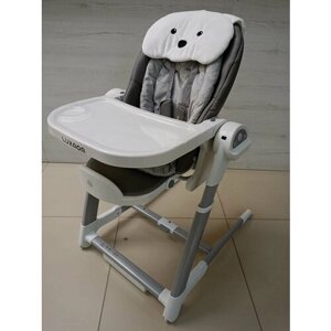 Универсальный стульчик-качели Luxmom L3, серый