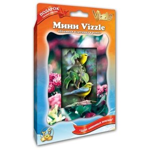 Vizzle Mini Объемная картинка Дуэт лимонных певунов