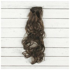 Волосы - тресс для кукол «Кудри» длина волос: 40 см, ширина: 50 см,8 (1 шт.)