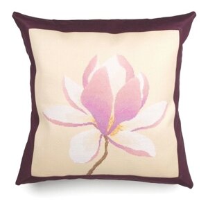 Xiu Crafts Набор для вышивания подушки Орхидея 45 х 45 см (2870310)