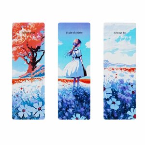 Закладки для книг, 3шт, MESHU "Blooming dream"арт. 353265)