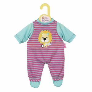 Zapf Creation Набор одежды для куклы Baby Born 43 см: Комбинезон в полоску 870211
