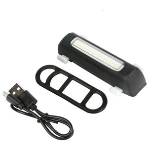 16COB Велосипедный передний и задний светодиодный фонарь с USB-зарядкой, водонепроницаемый задний фонарь для велосипеда
