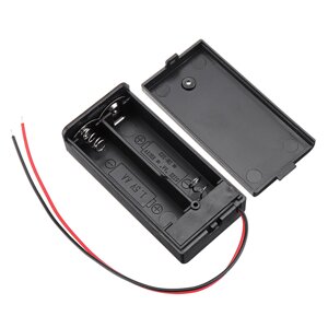 2 слота AA Батарея Коробка Батарея Плата держателя с переключателем для 2 x AA Аккумуляторы DIY комплект Чехол