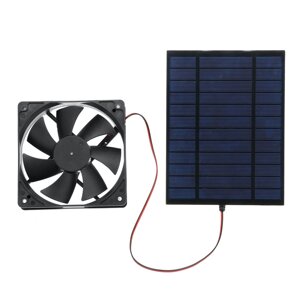 20W 12V Солнечная панель Solar Fan Framed Солнечная панель Module DIY Portable Charging
