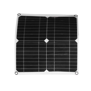 40 Вт Портативная панель Солнечная Набор Батарея Контроллер зарядного устройства Водонепроницаемы Для путешествий Кемпин