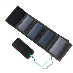 7,5 Вт Солнечная Складной Сумка 5V 1,5 А Макс. USB На открытом воздухе Портативный сотовый телефон Солнечная Зарядное ус