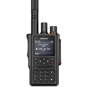 ABBREE ДМ-Ф8 GPS DMR UV Двухдиапазонный цифровой Рация 5 Вт, высокая мощность, 4000 каналов, 2800 мАч, двусторонняя запи