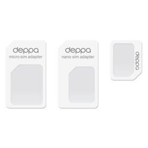Адаптер Deppa Nano & Micro SIM 3 в 1