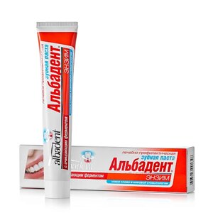 АЛЬБАДЕНТ Зубная паста ЭНЗИМ профилактическая 105.0