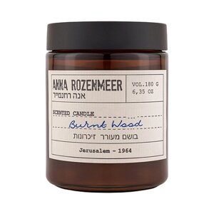 ANNA rozenmeer ароматическая свеча «burnt wood»