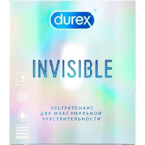 АПТЕКА Презервативы Дюрекс/Durex инвизибл ультратонкие N3