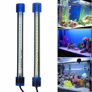 Aquarium Водонепроницаемы Светодиодный Bar Tank Fish Submersible Down Легкий Tropical Aquarium Product 2.5W20CM