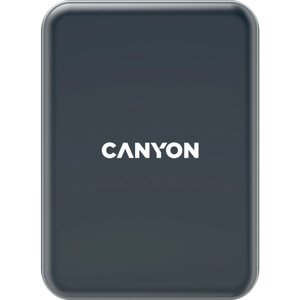 Автомобильный держатель Canyon CNE-CCA15B Qi, магнитный